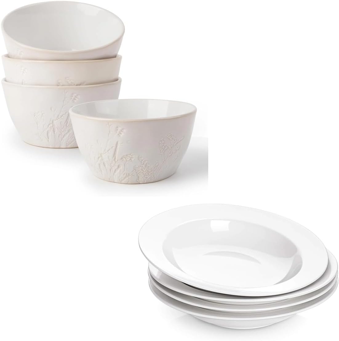 Set 4 Tazones Sopa y Pasta 32oz