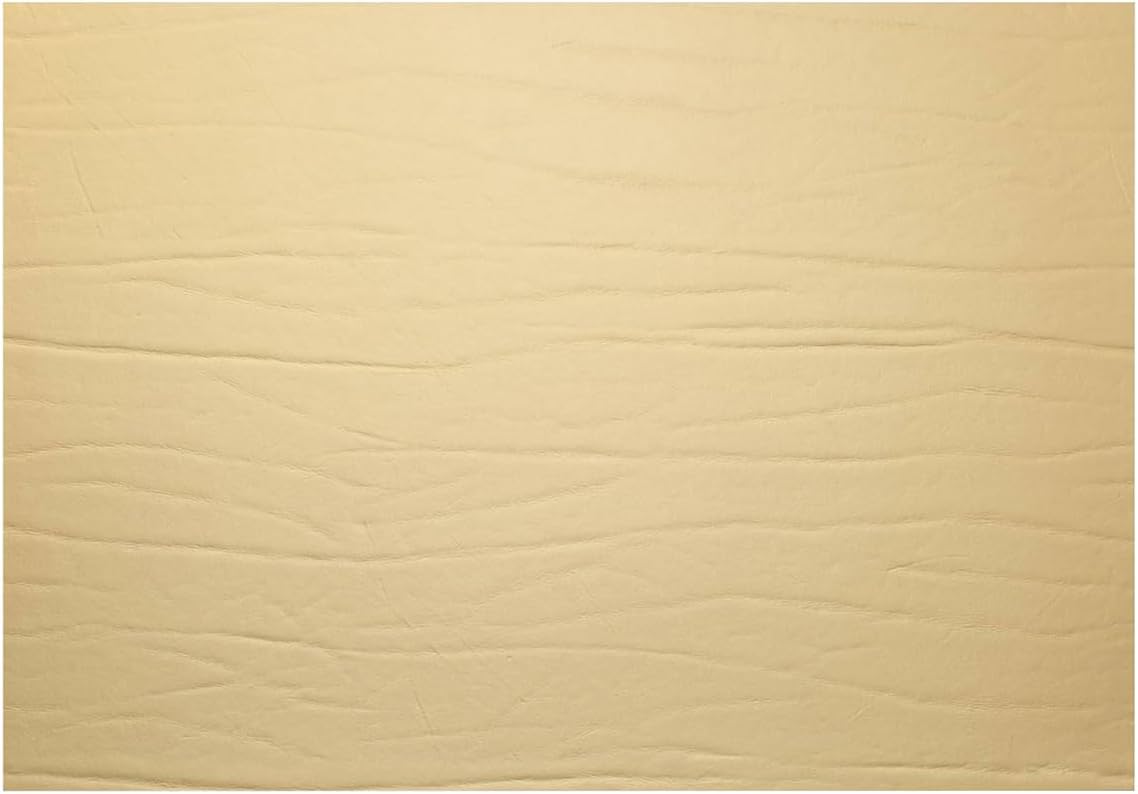 Set 4 Alfombrillas Mesa Cuero Rectangular Oro