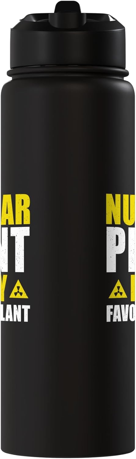 Botella de agua aislada de acero inoxidable ingeniero nuclear