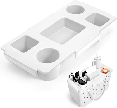 Bandeja Bogg XL soporte bebidas teléfono taza blanco