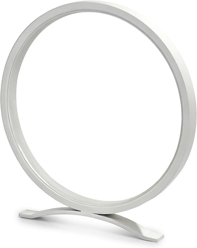 Lámpara mesa circular LED regulable 3 temperaturas dormitorio