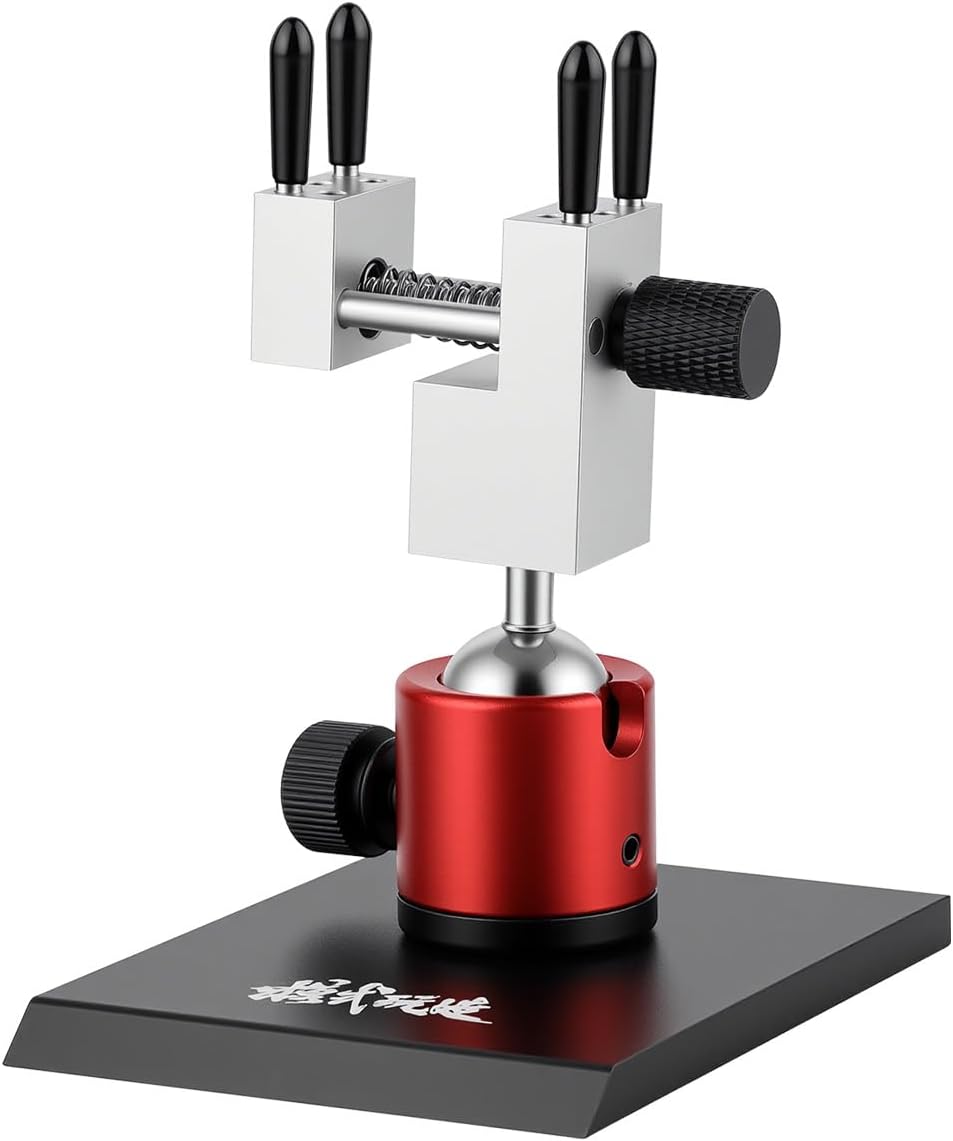 Mini banco de mesa portátil para bricolaje ajustable 360°