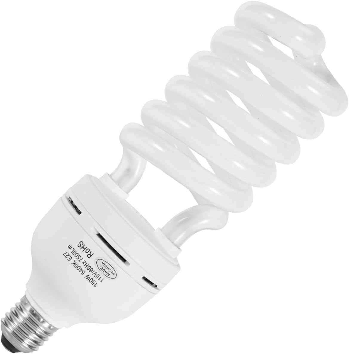 Bombilla CFL E27 150W 5400K iluminación estudio
