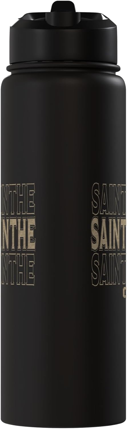 Botella de agua acero inoxidable Saint-Hyacinthe Canadá vintage