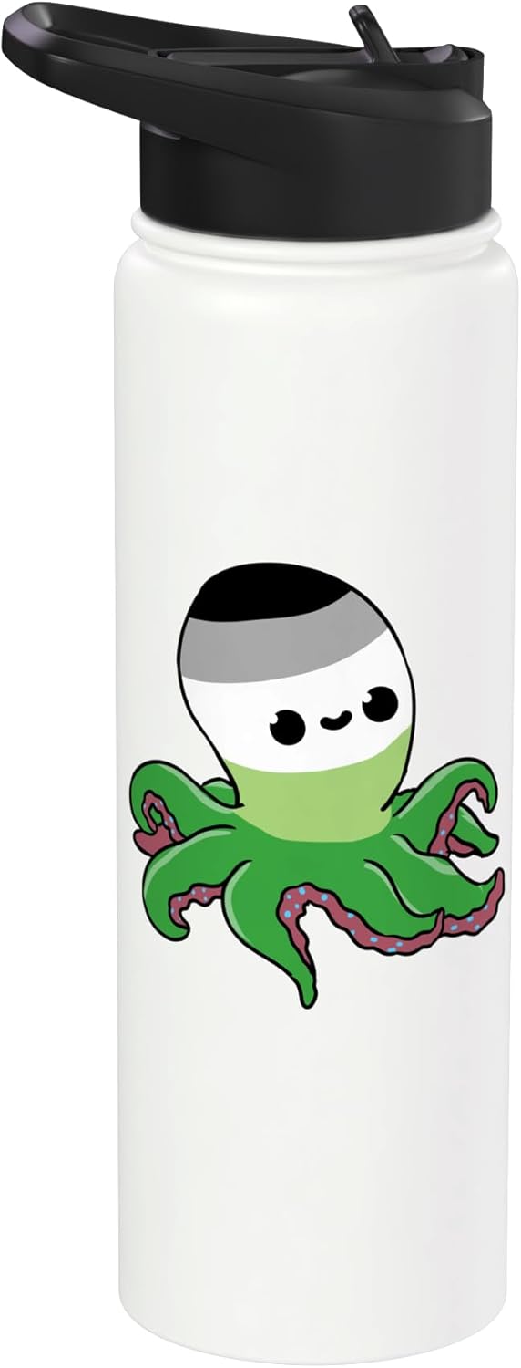 Botella agua acero inox aislada
