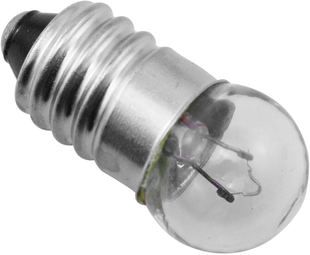 20 Pzas Bombillas E10 4.8V para Luces Inspección