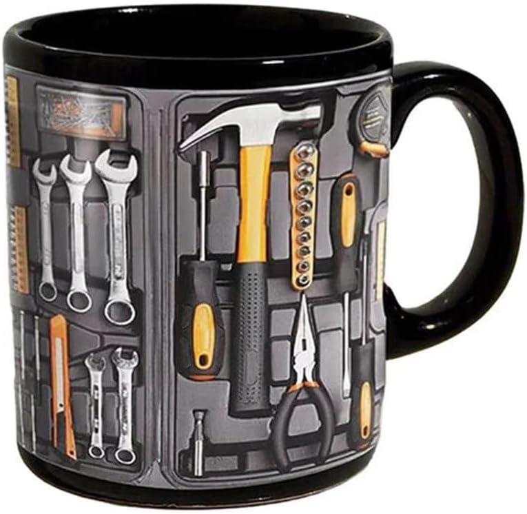 Taza cerámica 11oz regalo mecánico y papá