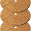 Alfombrillas fibra coco 12pulg pack 3 protege anillos