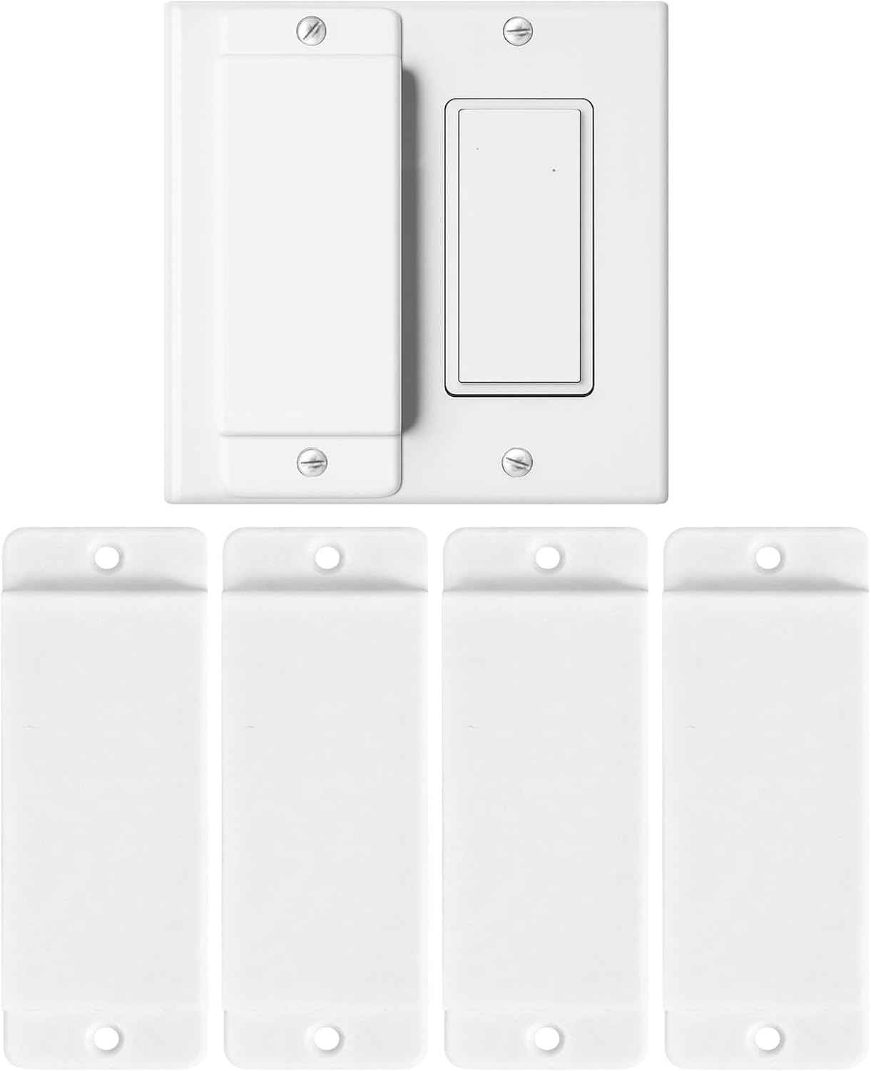 Fundas interruptor basculante blanco para niños