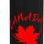 Botella de agua aislada de acero inoxidable bandera canadiense
