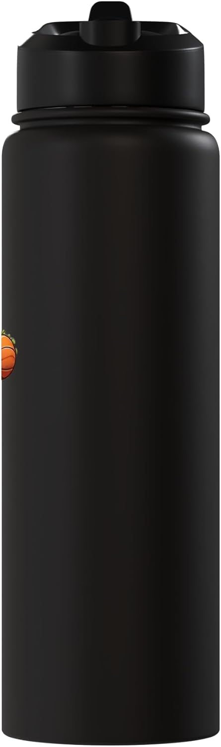 Bottella de agua acero inoxidable con ranas jugando baloncesto