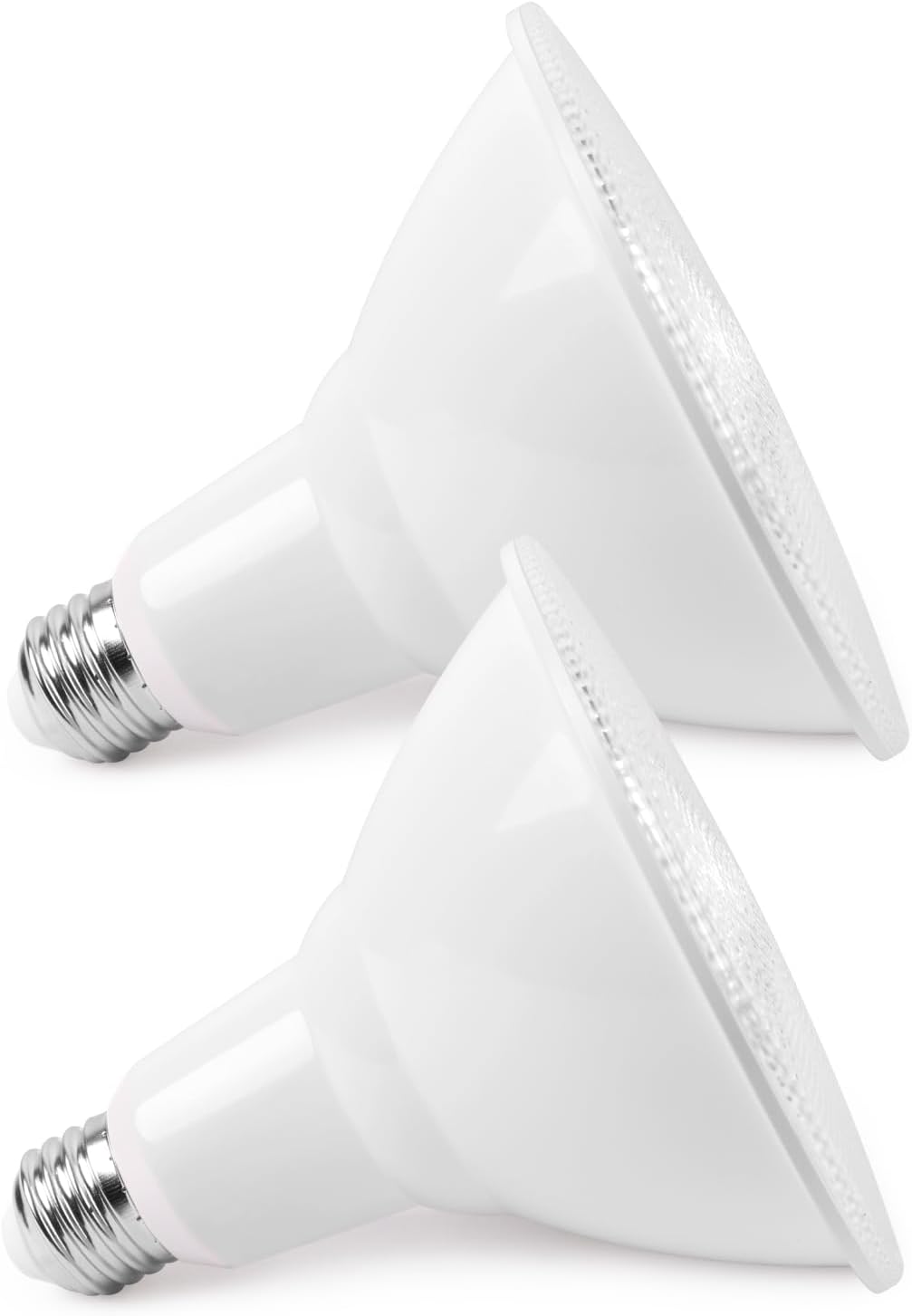Bombillas LED PAR38 regulables exterior 15W 5000K base E26 set 2