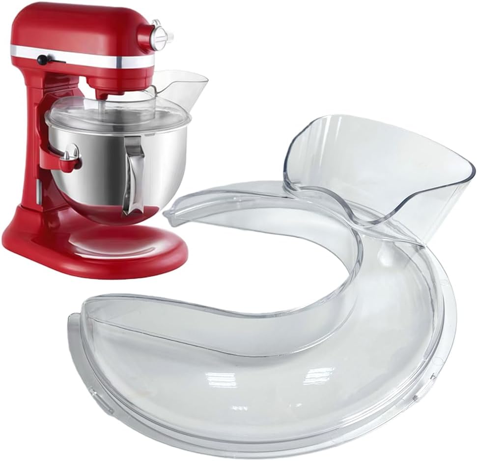 Escudo vertido para cuenco 6-8qt acero inox