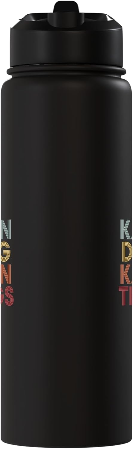 Botella de agua personalizada Karyn acero inoxidable aislada