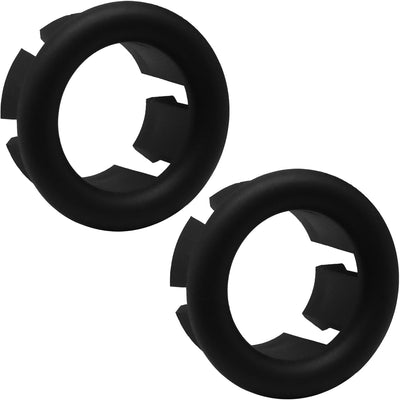2 Anillos Desbordamiento Fregadero Cubierta Universal Negro