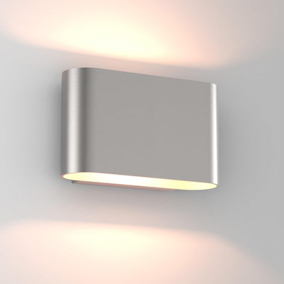 Apliques LED níquel modernos para sala dormitorio