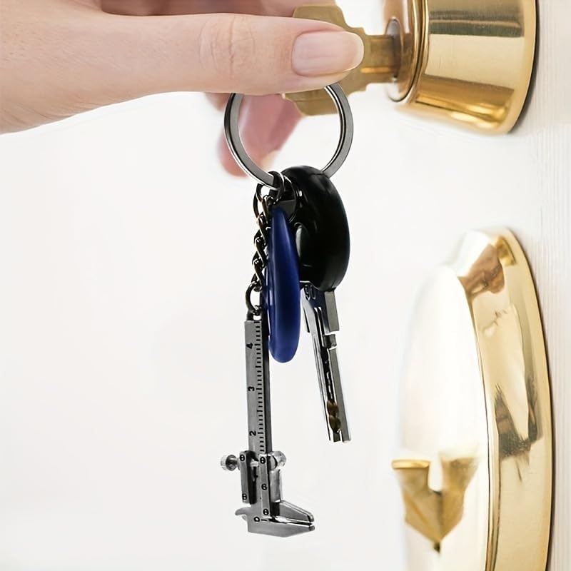 Llavero pinza Vernier con anillos deslizantes