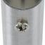 Conector tubería recta 3/4 pulg acero inox 2 vías