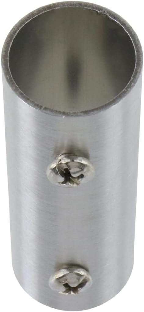 Conector tubería recta 3/4 pulg acero inox 2 vías
