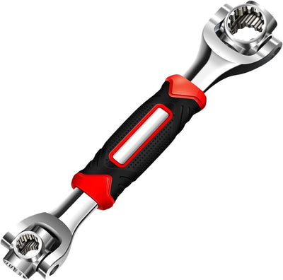 Llave enchufe 52en1 acero inox cabezal giratorio 360