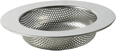 2 Pzas Filtro Cacerola Acero Inox Doble Capa 3.03pulg