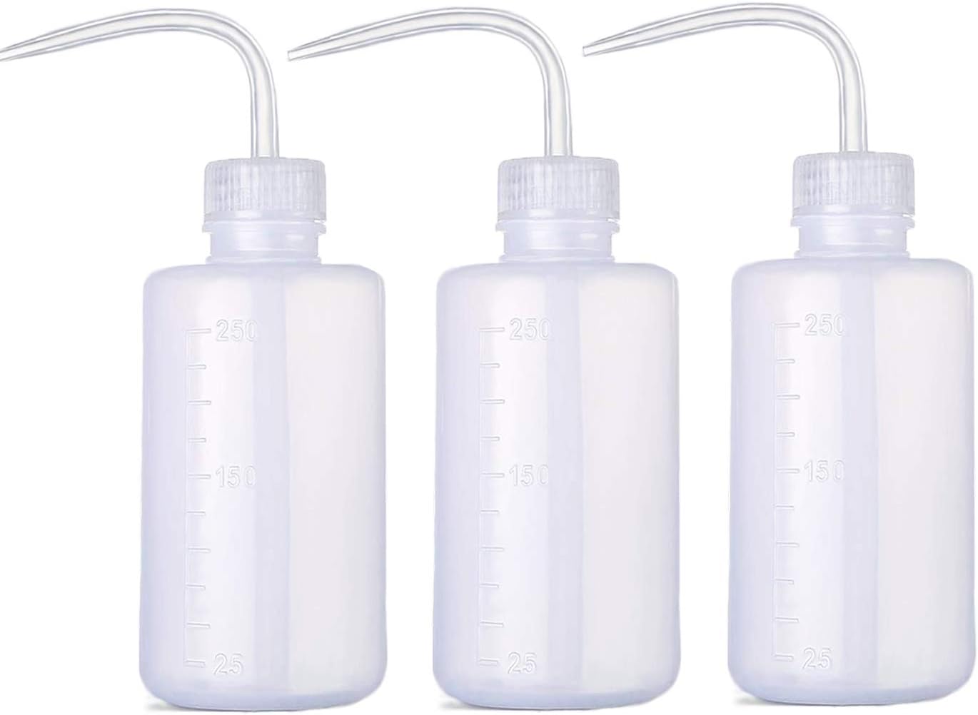 Botella exprimible regar plantas 8oz plástico 3uds