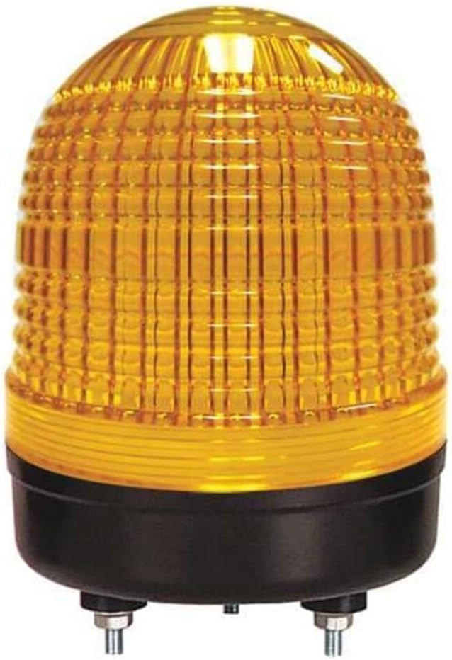 Luz de aviso amarilla LED para tornillo
