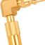 Adaptador RV 1/4pulg codo 90 grados plancha gas propano