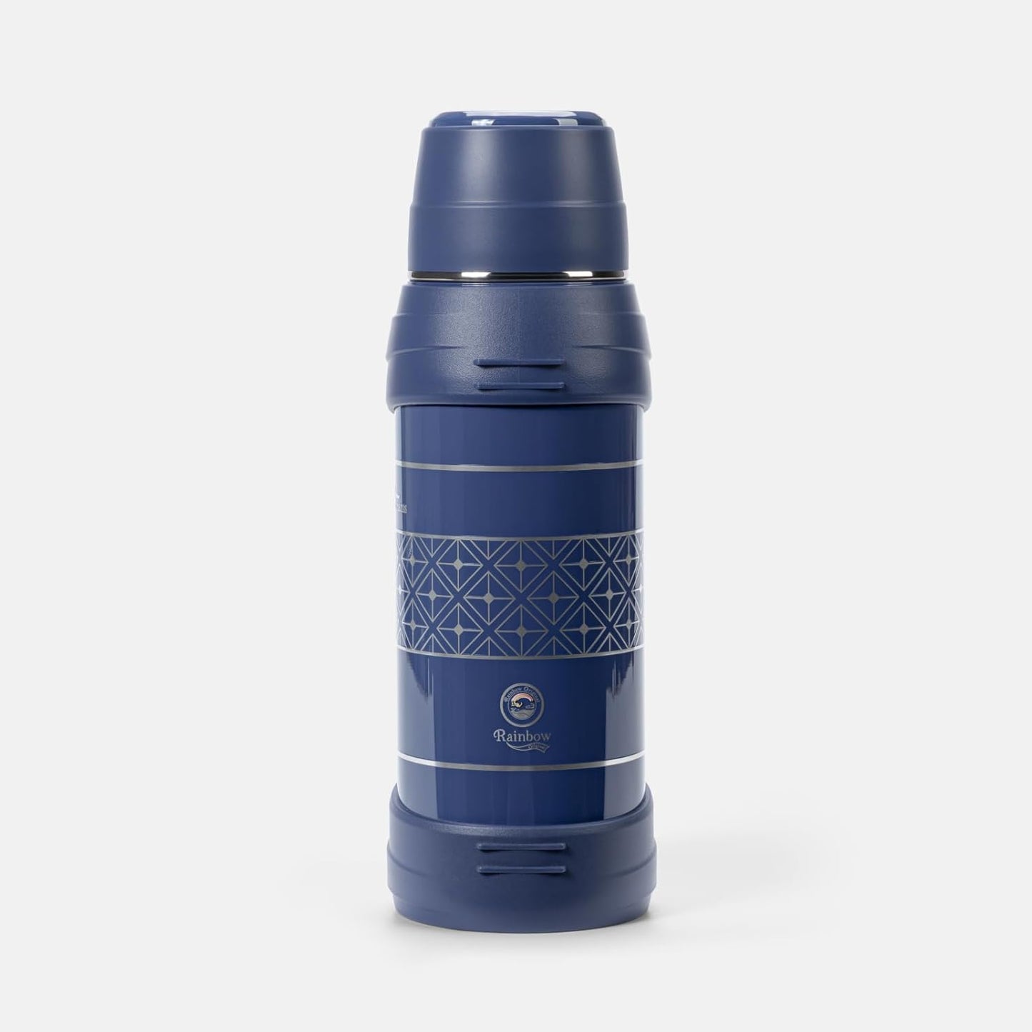 Vaso térmico acero inox 64oz con asa color azul