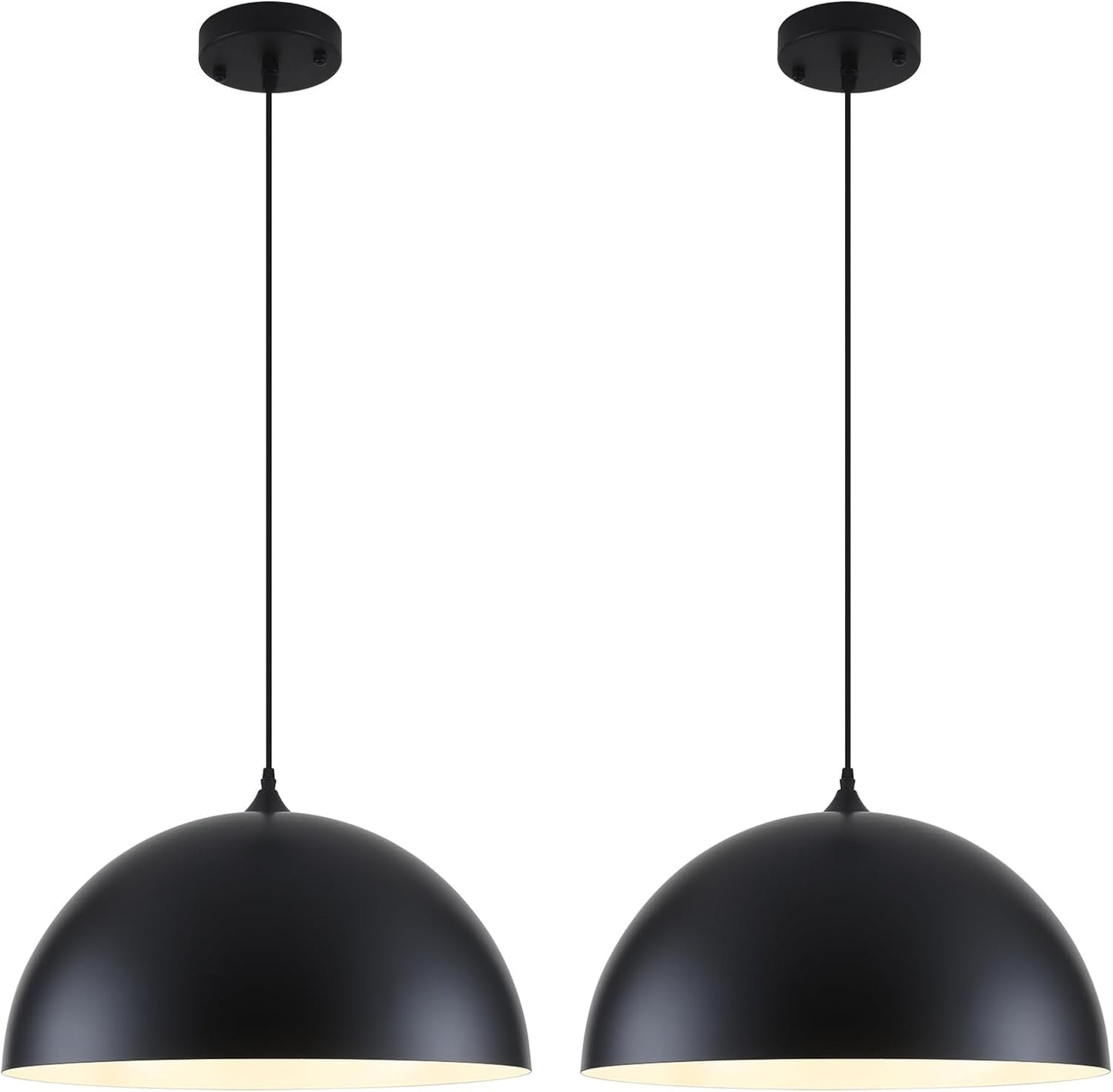 Lámpara colgante cocina industrial moderna 19.7pulg