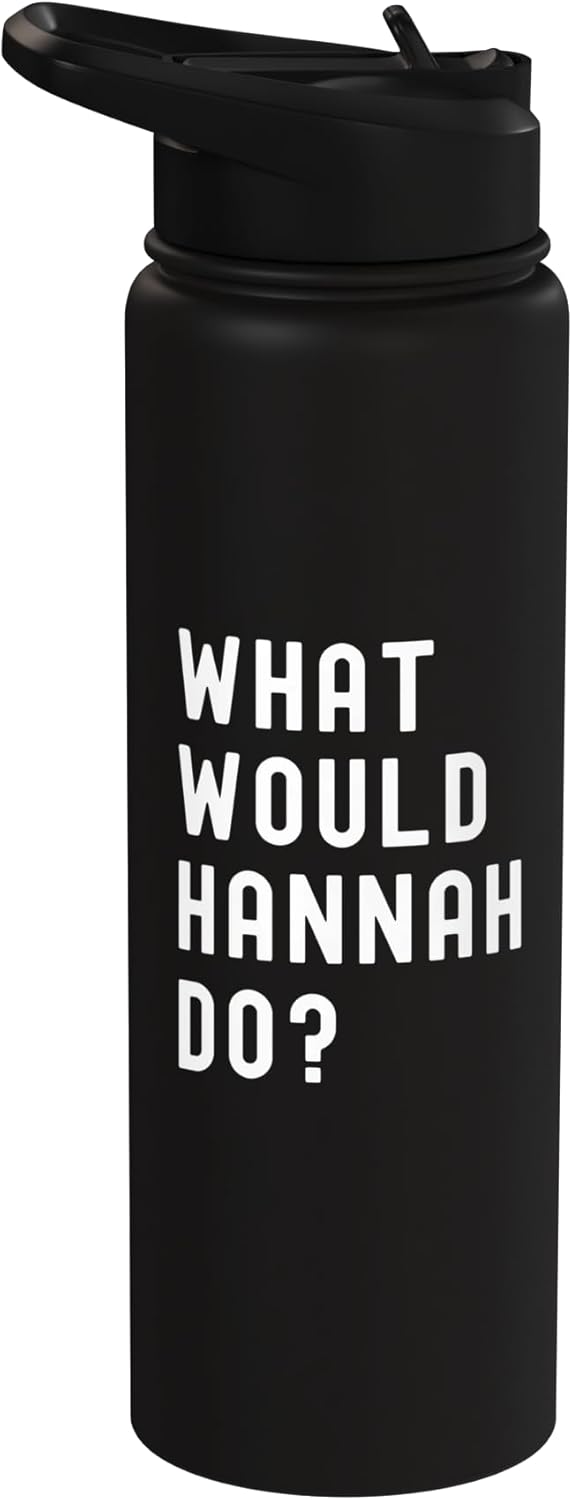 Bottella de agua acero inoxidable What Would Hannah Do