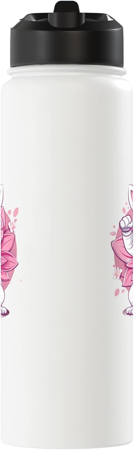 Botella de agua acero inoxidable aislada para artes marciales