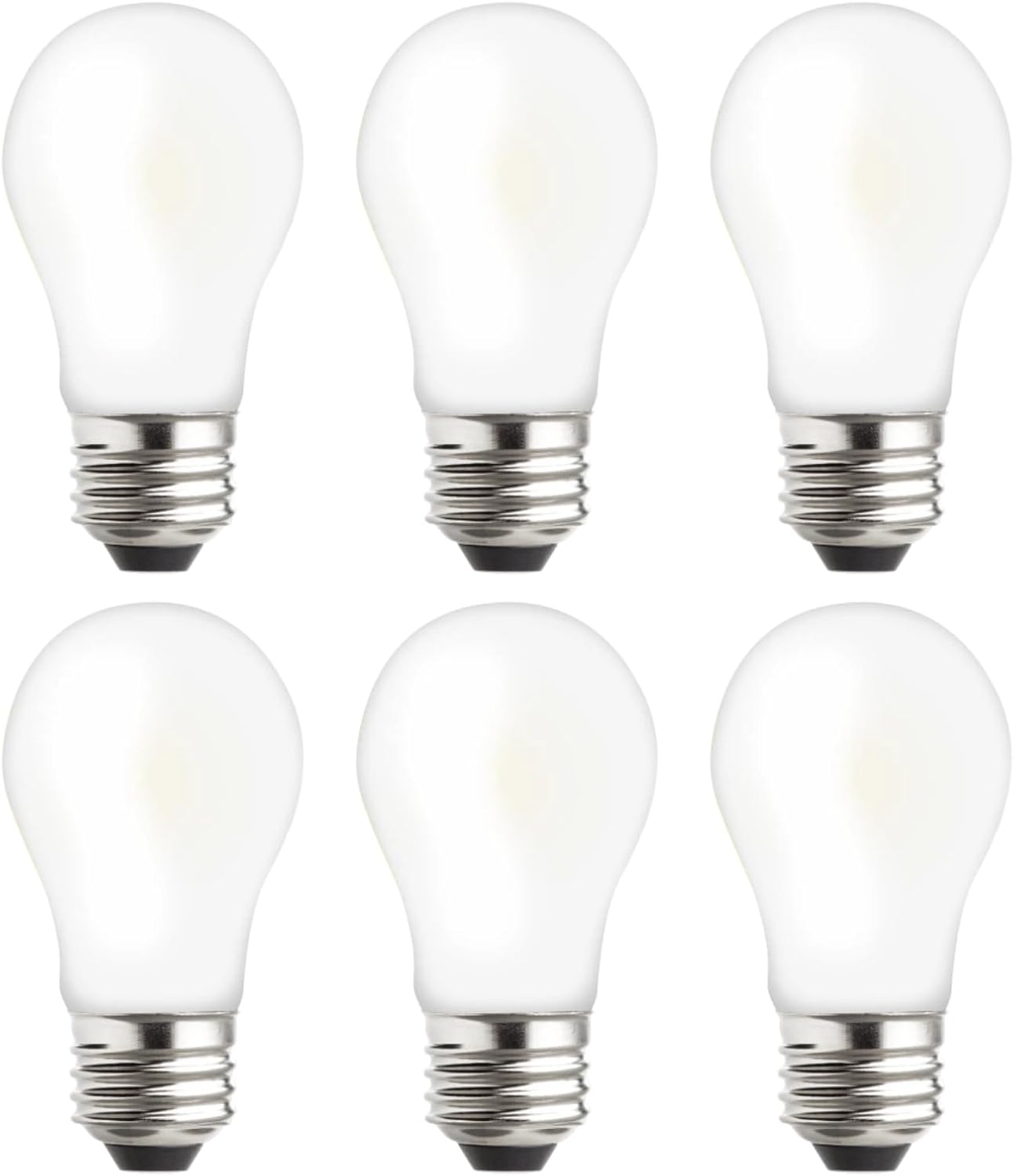 Bombillas LED A15 regulables E26 3000K blanco cálido