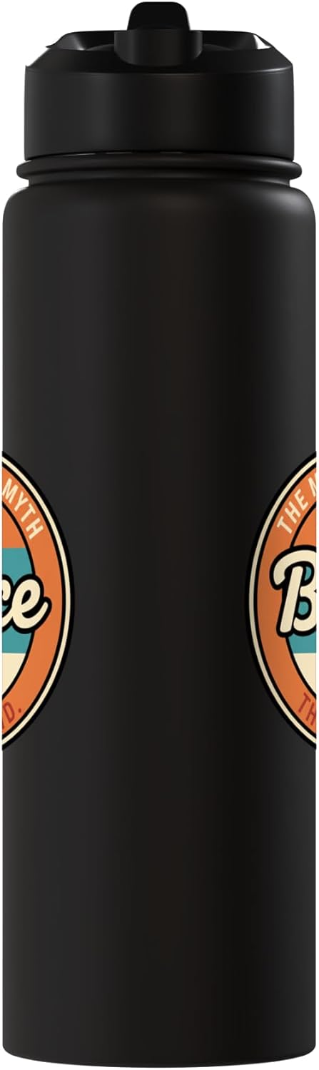 Botella agua acero inox aislada Dad Retro Bryce