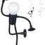 Luz Nocturna Flexible Con Ventosa Forma Intercambiable Negro