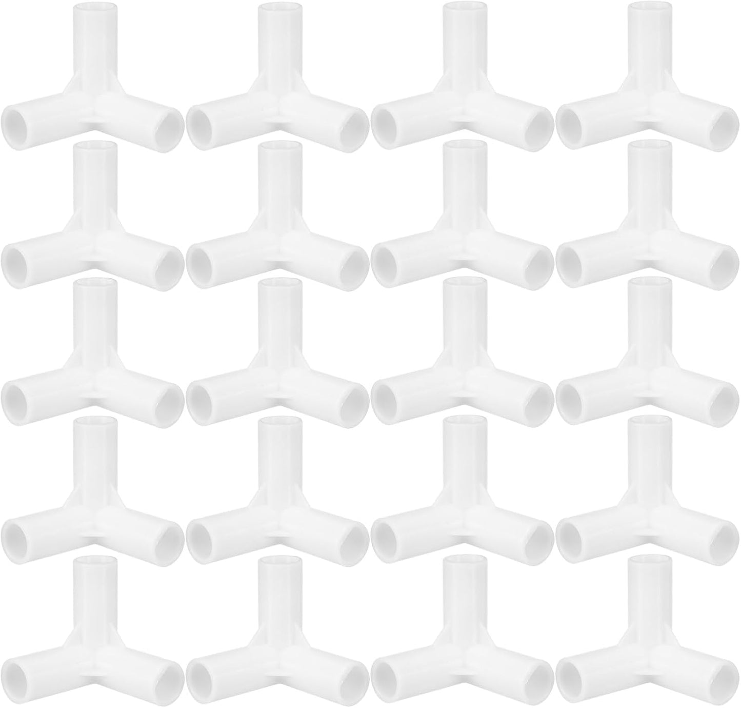 Conectores estante almacenamiento modulares 3 vías 0.512pulg