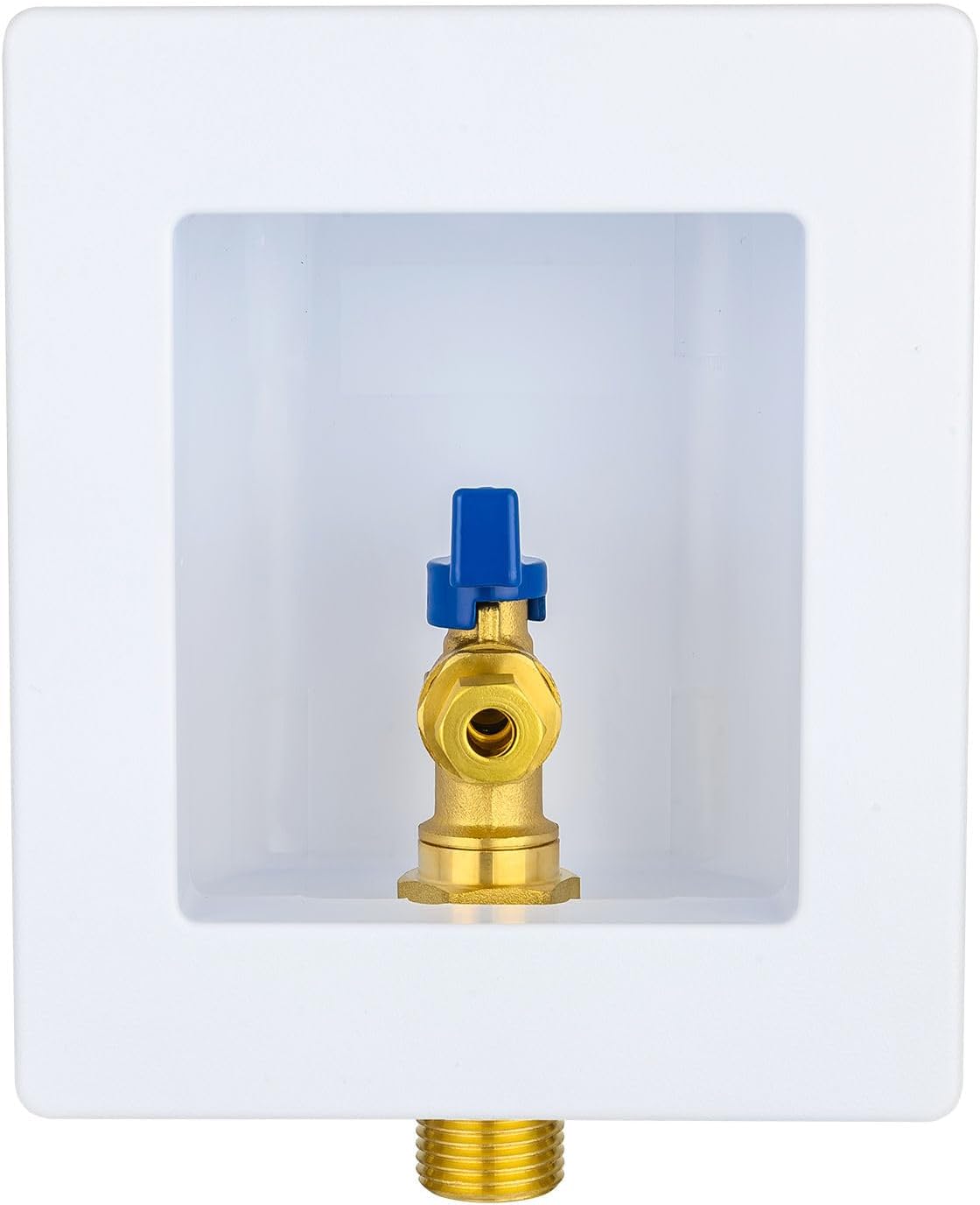 Salida para máquina hielo MIP 1/2pulg con válvula bola