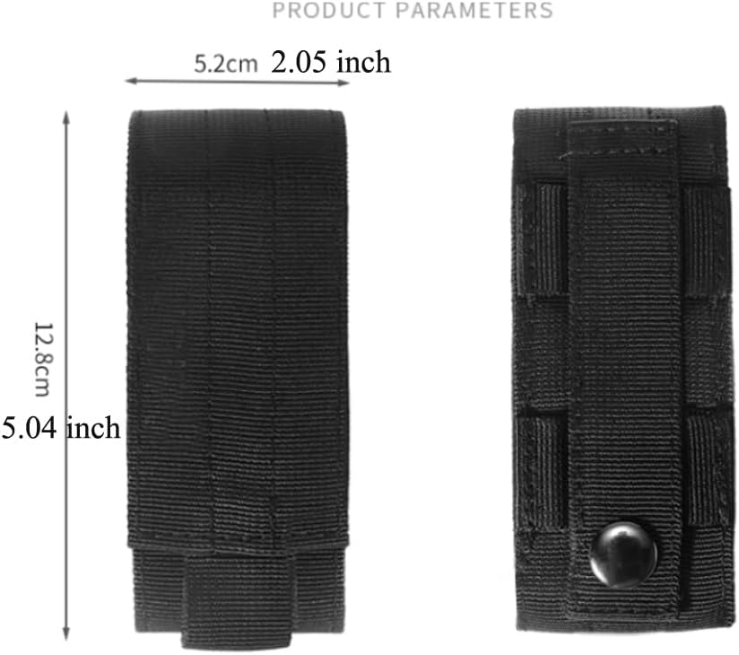 Funda multiherramienta hasta 5pulg con gancho y bucle para cinturón