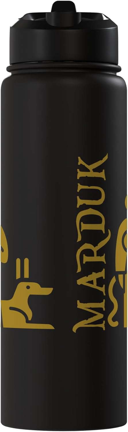 Botella de agua acero inoxidable Marduk dios antiguo Babilonia