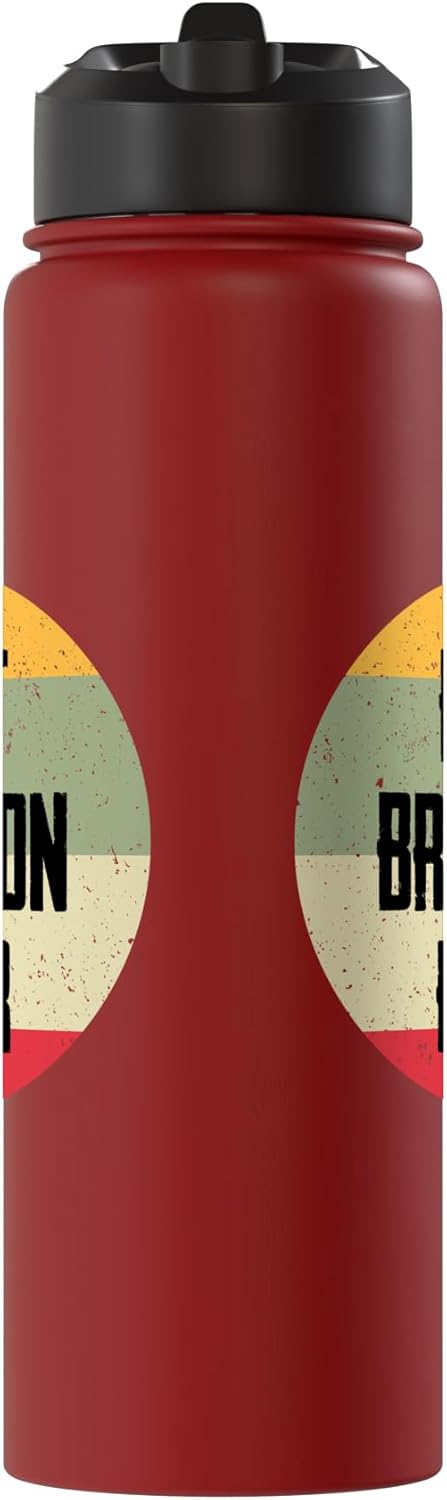Botella agua acero inox aislada Best Brandon Ever