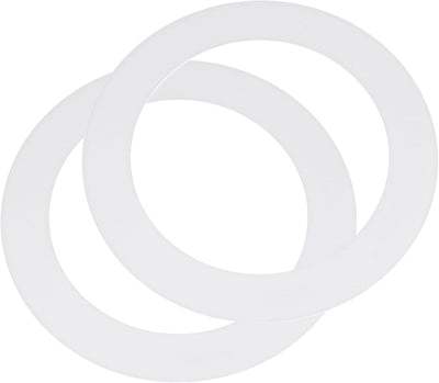 2 Anillos Goof para Luces Empotradas 6pulg Acero Inox