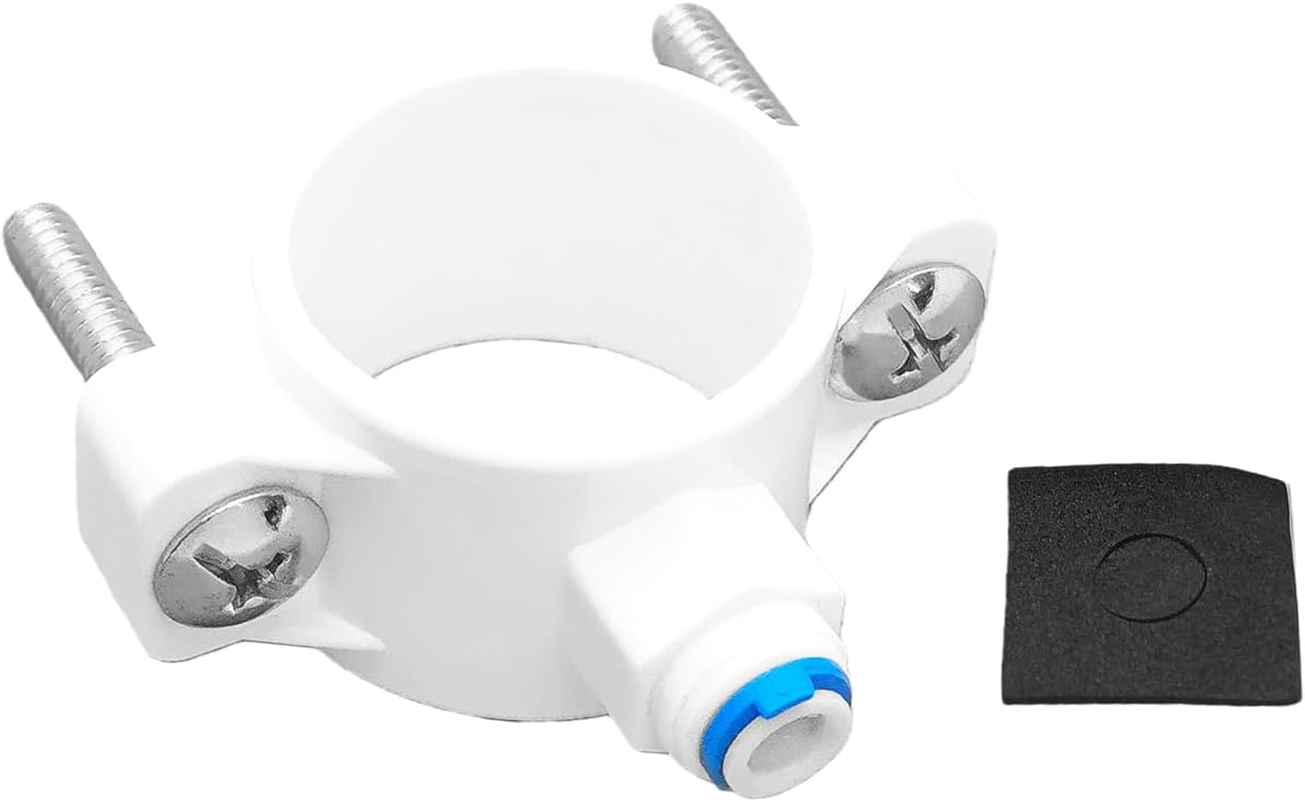 Válvula sillín drenaje 1/4pulg adaptador universal osmosis inversa