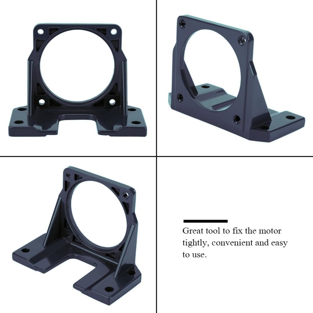 Soporte motor aluminio 60x60x80cm base 4 orificios