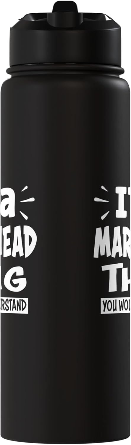 Botella de agua acero inoxidable Marblehead Lovers