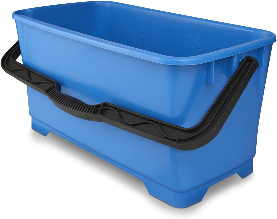 Cubo limpieza 6gal set 5 con 2 boquillas mango cómodo