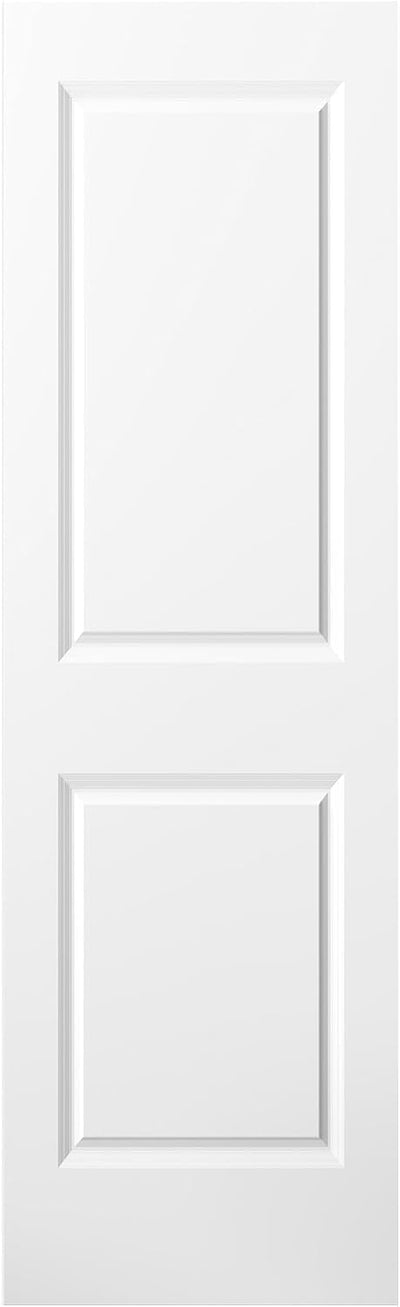 2 Paneles Puerta 24x80pulg Base Hueca Blanca Pintable