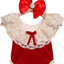 Accesorios Navidad bebé traje mameluco sesión fotos