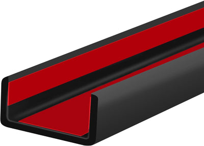 Banda borde autoadhesiva en U 1-1/4pulg para madera contrachapada