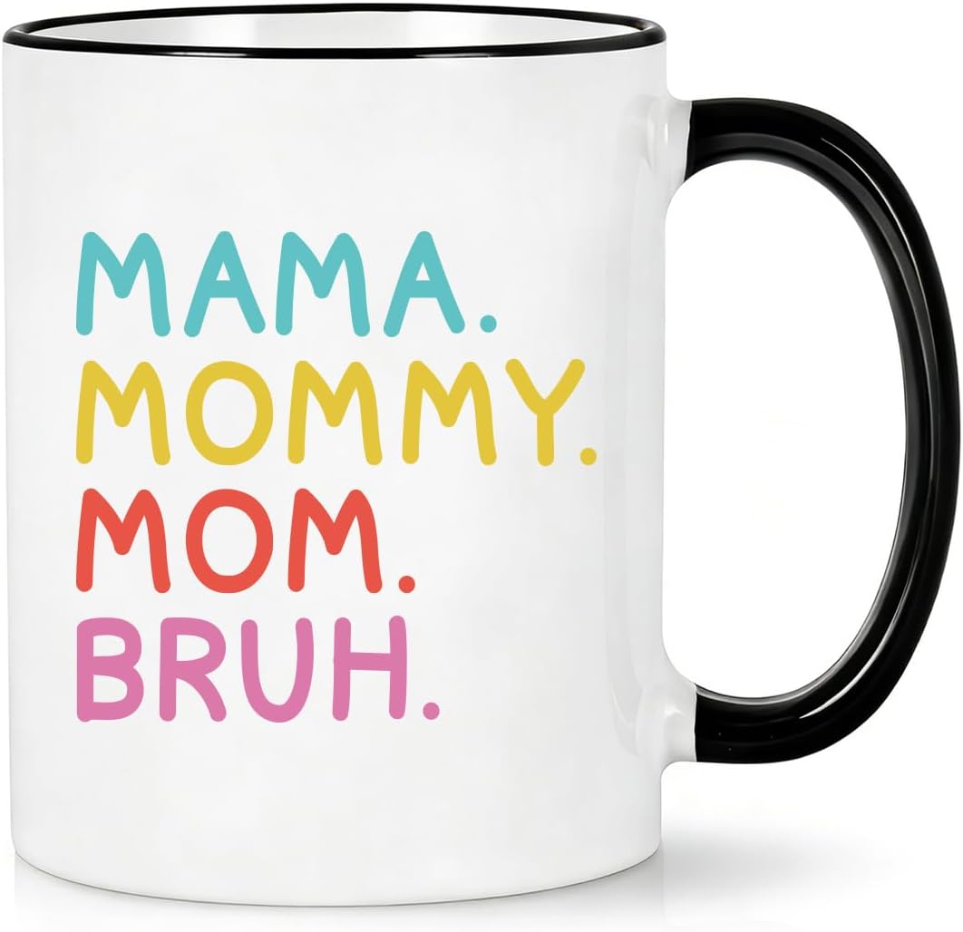 Cafetera para mamá divertida regalo de cumpleaños mujer 11 oz