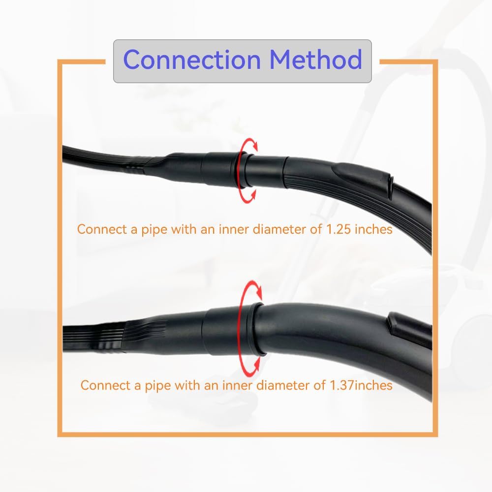 Accesorio flexible para mangueras vacío 1-1/4 a 1-3/8 pulg